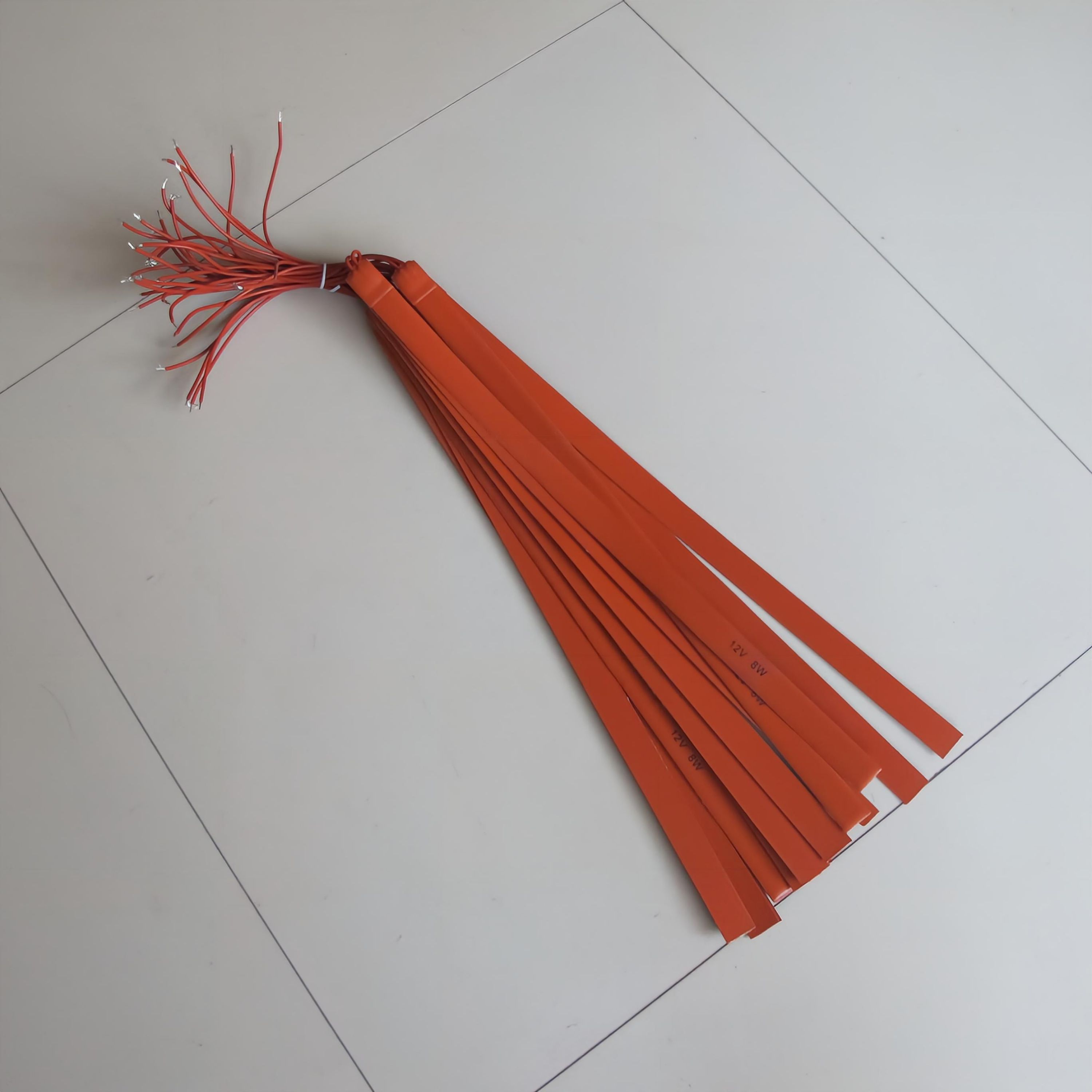 Picture of Flexible Waterproof Silicone Rubber Heater Pad Strip type